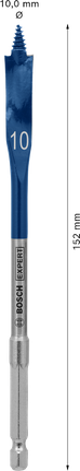 Mata Bor Sekop Bosch EXPERT Self Cut Speed ​​10 x 152 mm.